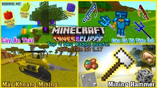 Top 4 Addon Mới Hữu Ích Cho Minecraft Pe 1.17 Giúp Bạn Sinh tồn Dễ Hơn Hơn (Có Link) | KIDING MC