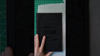 Rebinding Brandon Sanderson's Mistborn Books #books #bookbinding #fantasy