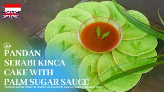 Serabi Kinca Dengan Gula Merah Saos / Serabi Kinca With Palm Sugar Sauce