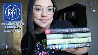 reading my Book Of The Month books! 📖 | episode 1 jan - apr 2023