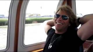 Jon Bon Jovi on The River Thames 2010 London