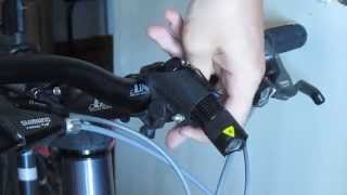 Universal Bicycle Mount for Flashlights and Gadgets (2cm~3cm Diameter Adjustable)