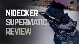 Nidecker Supermatic Bindings Review