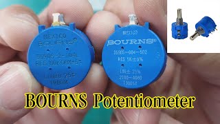 รีวิวซ่อม โพเทนชิโอมิเตอร์ BOURNS Precision Potentiometer