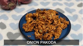 Crispy Onion pakoda | kanda Bajji | Erulli Baje recipe | Quick tea time snacks