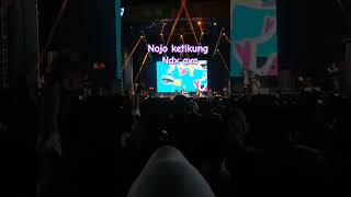 Lagu ketiga ndx axa bojo ketikung di pesta semalam Minggu Jakarta #shortvideo #konser #ndxaka #ndx