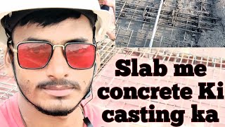 slab casting full process with detail#concretinginslab#castingofslab#casting #slab