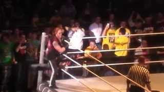 WWE Live Nottingham 2013 Heath Slater Entrance