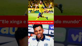 Rodrygo falando sobre CR7