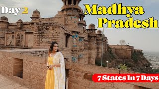 Gwalior Fort, Madhya Pradesh🏜️Day 2✅7 States in 7 Days🇮🇳- Kirti Mehra