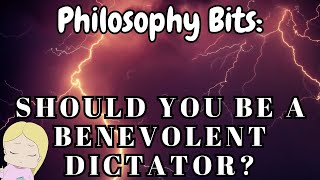 Would you take the absolute power? 👑 😳 (Philosophy Bits 4)