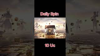 Today's Daily Spin || No Luck || #bgmi #pubgmobile #pubgm