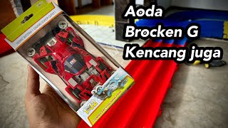 Mini 4WD Aoda model Brocken G dengan dinamo super cepat