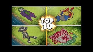 10 Insane & Funny Clash Of Clans Base Builds 2018! (Ultimate CoC Compilation)