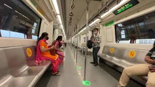 Delhi Metro after 2nd Lockdown | Noida to Delhi by metro