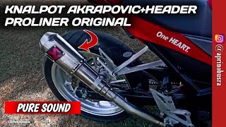 TES SHOUND KNALPOT AKRAVOVIC PAKAI HEADER POLINER  || Aprinobusra