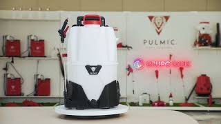 PULMIC INDUSTRIAL 35 | Pulverizador Eléctrico con DEPÓSITO 35 LITROS y 2 BATERÍAS DE LITIO