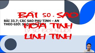 BÀI 50. SAO HỎA TINH - LINH TINH