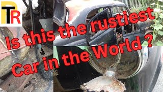 Is this the rustiest car in the world? It was advertised as a restoration project.