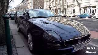 Blue Maserati Coupe GT in Budapest - Details