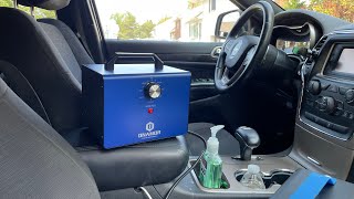 Full review of ONAMOR Ozone Generator machine and How To remove odors with it at home & in cars