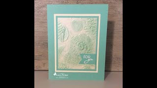 Blending Pearlized Cardstock