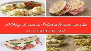 10 Dinge, die man im Urlaub in Rimini essen sollte 🍕🧀🍝