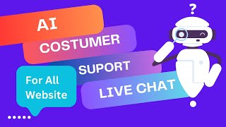 Ai COSTUMER SUPPORT LIVE CHAT FOR WEBSITE  - LIKE HUMAN - FREE TO TRY - TIDIO LYRO LIVE CHAT 2024