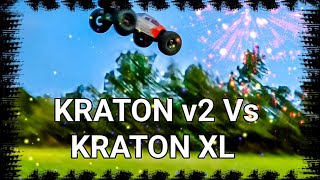 UNSTOPPABLE Arrma KRATON v2 and it's big brother KRATON XL ramp bash