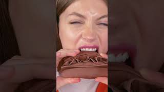 CHOCOLATE FOOD vs REAL FOOD CHALLENGE #shorts