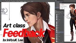 InHyuk Lee's Art class feedback / 이인혁 그림 피드백 영상/스피드페인팅 (2019/01/14)