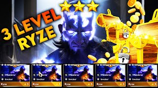 BİLGEWATER 3 LEVEL RYZE ! BU VİDEOYU MUTLAKA İZLEMELİSİNİZ ! | TFT Set 9.5 | Bahtam