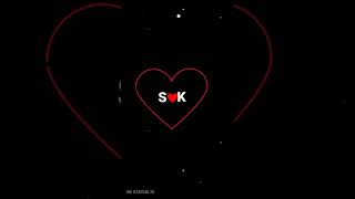 S & K Letter love Status🥰S💕K Name WhatsApp Status Video #status #shorts #viral