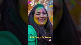 Holi Celebration In Japan / Japanese People #holifestival #promoting #culture