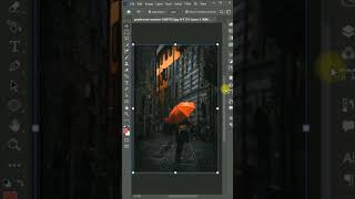 Rainy Effect In Photoshop #photoshop #illustrator #shorts #short #youtubeshorts #shortvideo #design