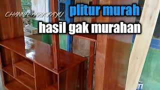 Cara plitur yang murah meriah | hasilnya gak murahan