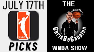 July 16th | WNBA Bets | Free Picks + Predictions | ChrisBeCappinn Show