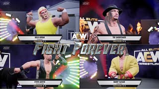 AEW Fight Forever - Hulk Hogan, Steve Austin, The Undertaker & Randy Savage Entrance (HD)