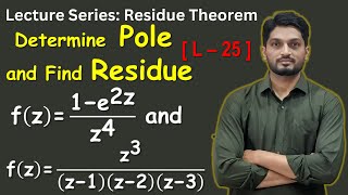 Finding Residue at its Poles | Examples | L25 | Residue Theorem @ranjankhatu