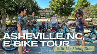 What's It Like on the Downtown Asheville E-Bike Tour With The Flying Bike