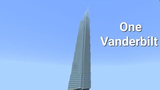 how to build One Vanderbilt minecraft tutorial