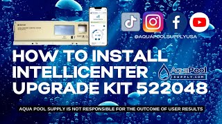 Upgrade Your Pool with Pentair IntelliCenter 522048 Installation Guide