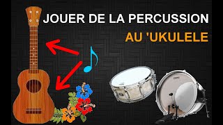 🤙 Accompagner votre UKULELE avec de la PERCUSSION