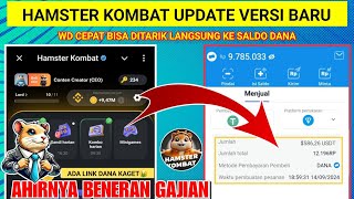 CARA LENGKAP MENCAIRKAN TOKEN HAMSTER KOMBAT VERSI BARU LANGSUNG KE E-WALLET DANA !! Begini caranya?