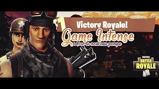 FORTNITE - TOP1 INTENSE AVEC LE NOUVEAU POMPE !