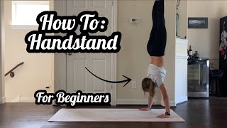 How To Do A Handstand