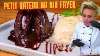 Petit gateau na air fryer Ana Maria Braga