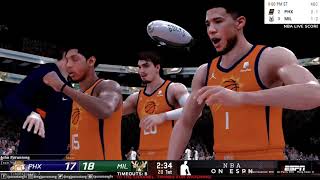 PHOENIX SUNS vs MILWAUKEE BUCKS ! GAME 4 PLAYOFFS NBA FINALS