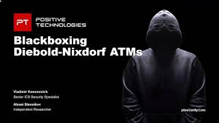 Hardwear.io NL 2021: Blackboxing Diebold-Nixdorf ATMs by Vladimir Kononovich