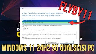 Flyby11: La scorciatoia per Windows 11 24H2 su PC non compatibili